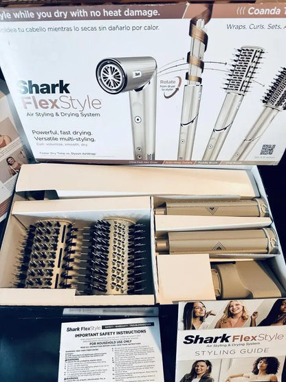 Shark Flexstyle HD430 Negative Ion Hair Dryer 5-in-1 Multi-function Automatic Hair Curler