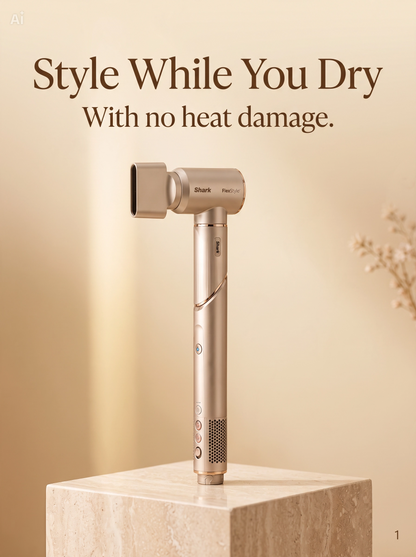 5-in-1 Ionic Hair Styling System — Dry, Curl, Volumize & Smooth