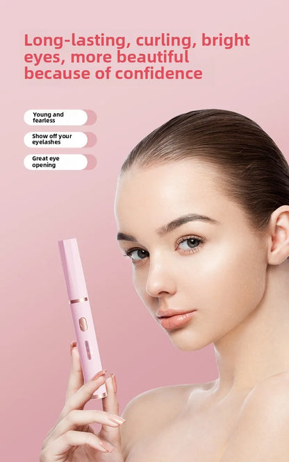 Portable Heated Electric Eyelash Curler USB Rechargeable