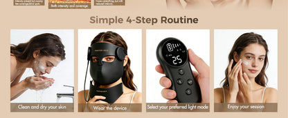 New Gen LED Face & Neck Mask Photon - Infrared Therapy Mask