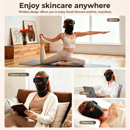 New Gen LED Face & Neck Mask Photon - Infrared Therapy Mask