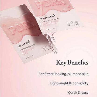 PDRN Salmon Glow Sheet Mask Set — 10 Hydrogel Masks