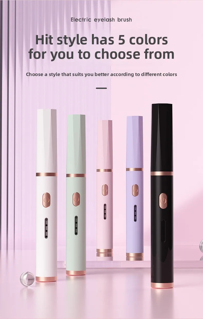 Portable Heated Electric Eyelash Curler USB Rechargeable