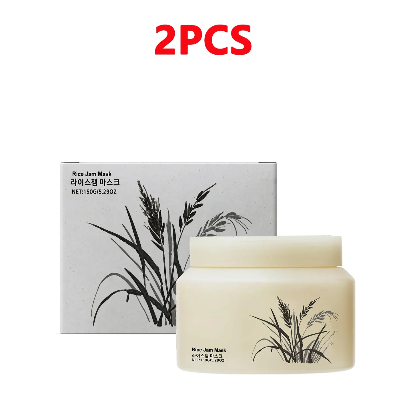 Korean Rice Jam Radiance Mask — Deep Cleanse, Brighten & Firm