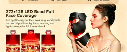 New Gen LED Face & Neck Mask Photon - Infrared Therapy Mask