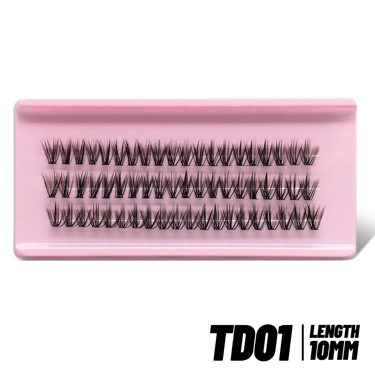 Natural Cluster Eyelash Extensions Mixed Tray 320 Pcs