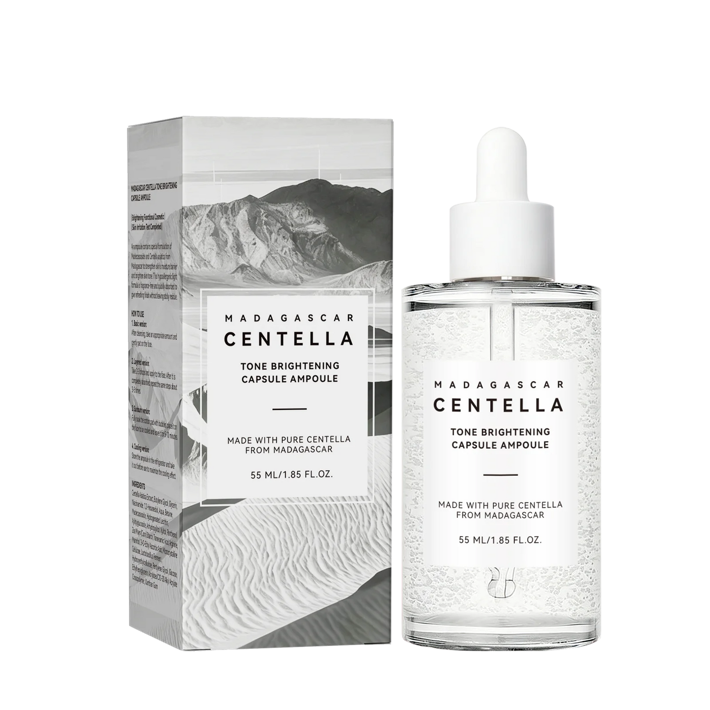 Centella & Niacinamide Radiance Ampoule — Brighten, Soothe & Hydrate