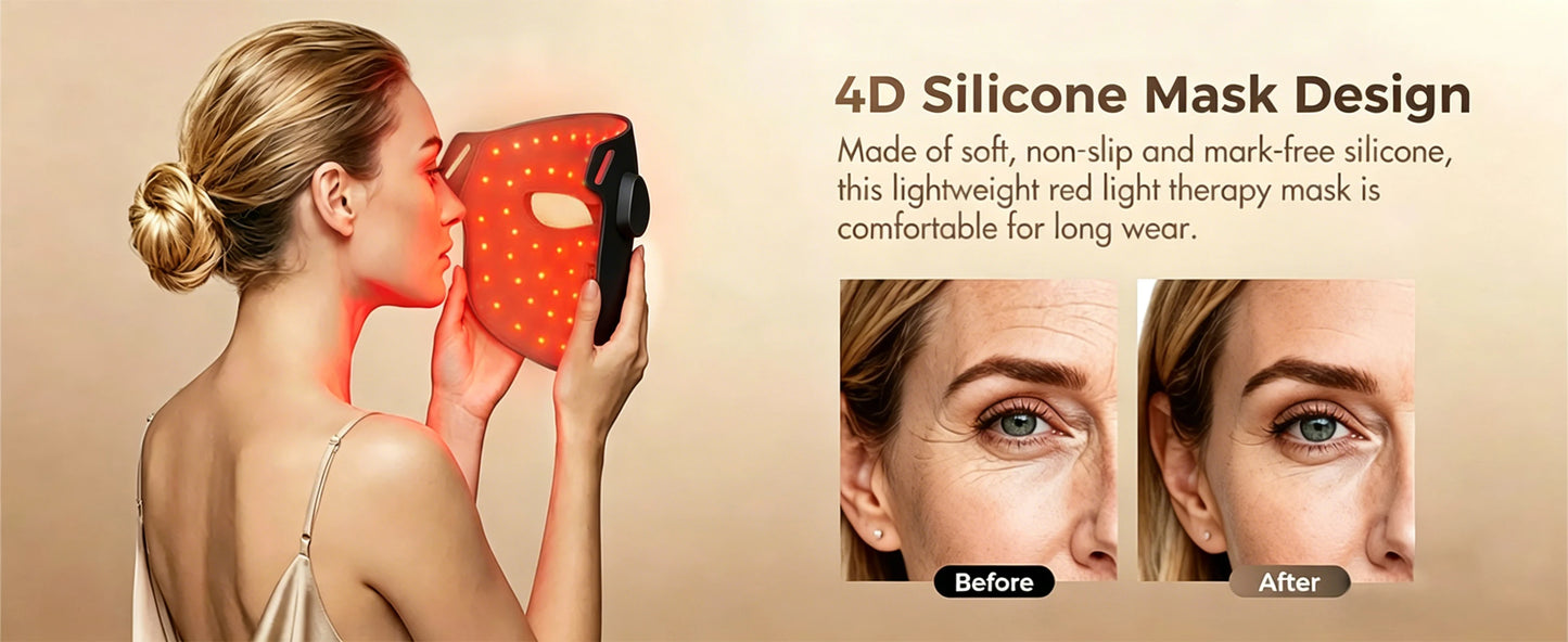 New Gen LED Face & Neck Mask Photon - Infrared Therapy Mask