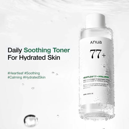 Korean Heartleaf 3-Step Daily Cleansing Ritual Set — Acne Soothing & Oil Control
