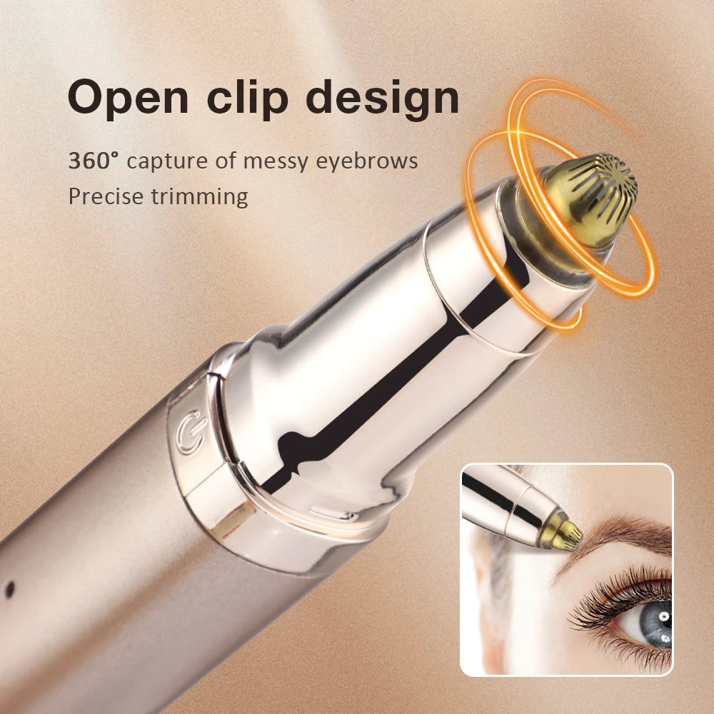 Eye Ritual Duo — Heated Lash Curler & Precision Brow Shaper