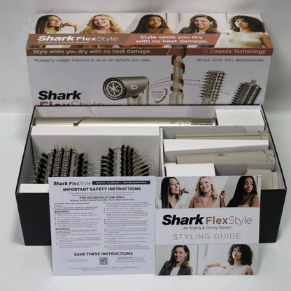 Shark Flexstyle HD430 Negative Ion Hair Dryer 5-in-1 Multi-function Automatic Hair Curler