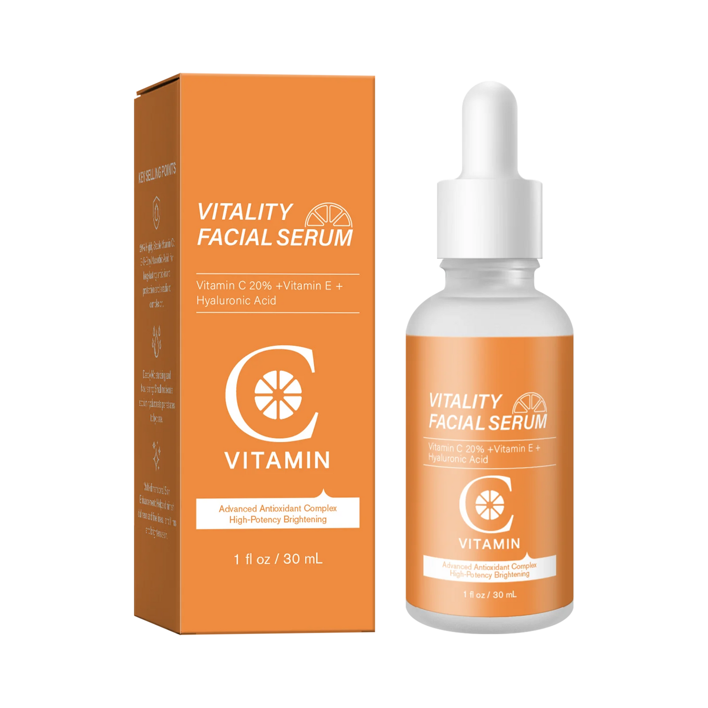 5-in-1 Rice & Vitamin C Brightening Essence — Anti-Aging Dark Spot Corrector