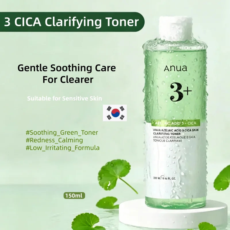 Korean CICA Clarifying Daily Toner — Soothing, Clear & Balanced Skin