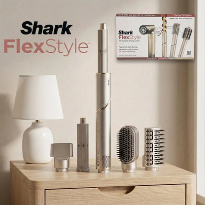 Shark Flexstyle HD430 Negative Ion Hair Dryer 5-in-1 Multi-function Automatic Hair Curler