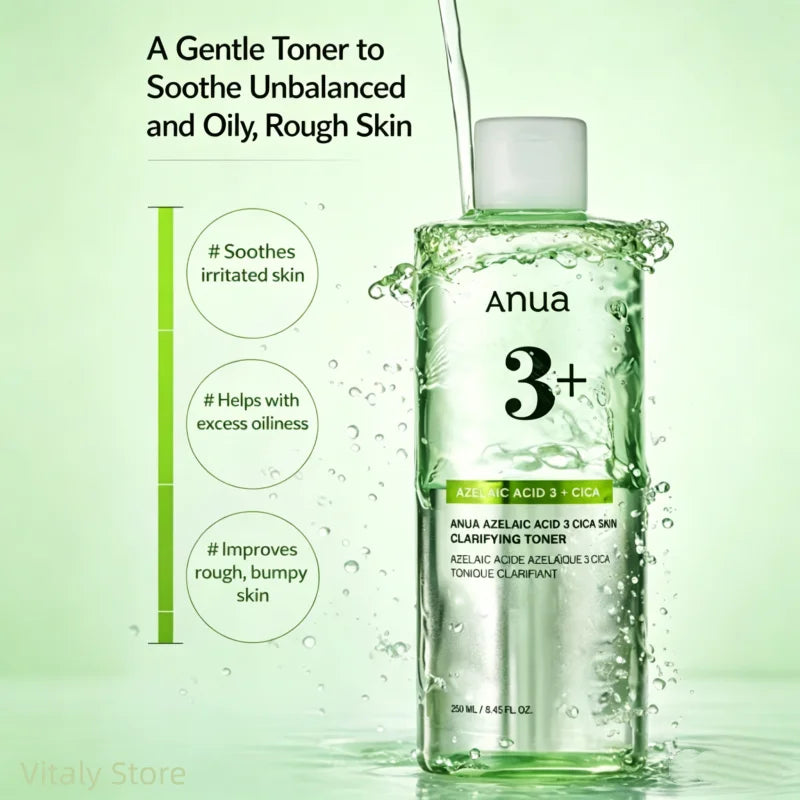 Korean CICA Clarifying Daily Toner — Soothing, Clear & Balanced Skin