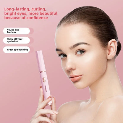 Portable Heated Electric Eyelash Curler USB Rechargeable