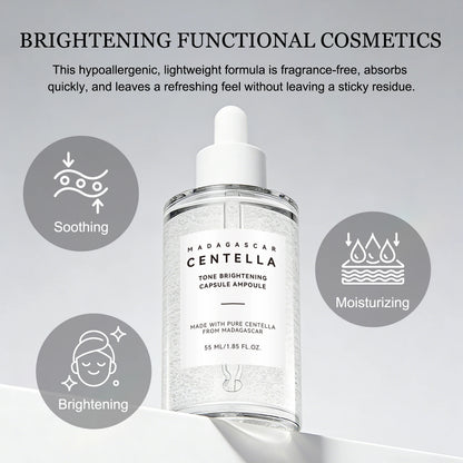 Centella & Niacinamide Radiance Ampoule — Brighten, Soothe & Hydrate