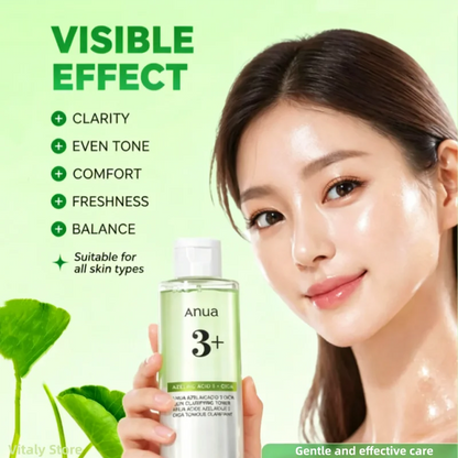 Korean CICA Clarifying Daily Toner — Soothing, Clear & Balanced Skin