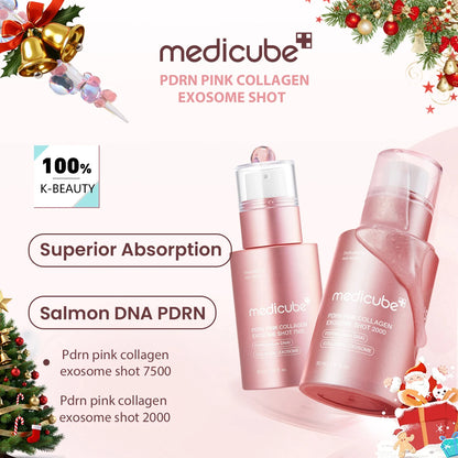 PDRN Pink Collagen Exosome Serum — Lightweight Anti-Aging Shot
