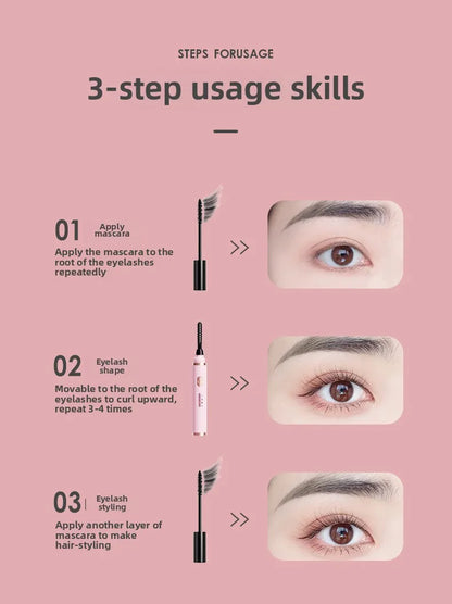 Portable Heated Electric Eyelash Curler USB Rechargeable