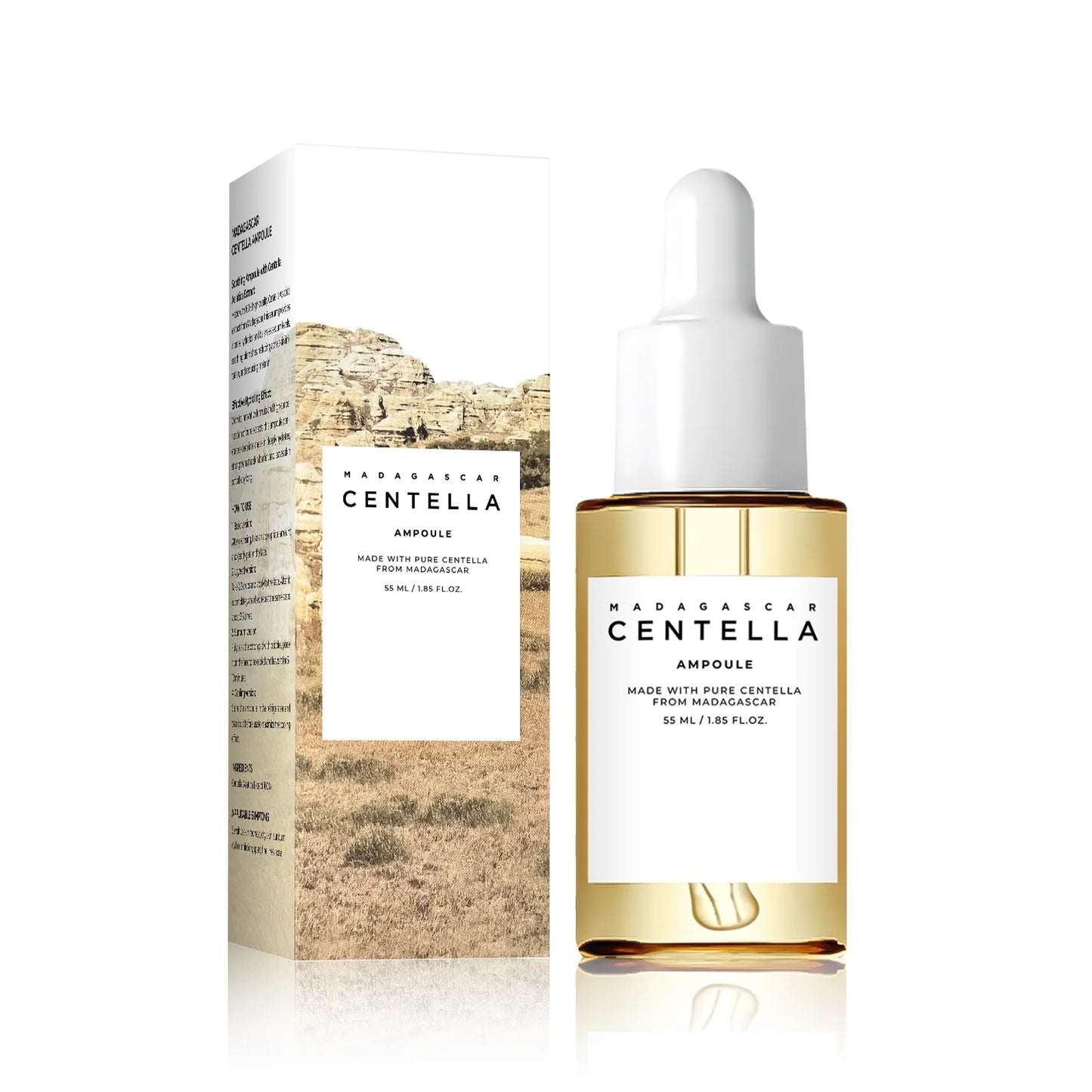 Centella & Niacinamide Radiance Ampoule — Brighten, Soothe & Hydrate