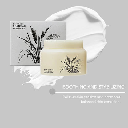 Korean Rice Jam Radiance Mask — Deep Cleanse, Brighten & Firm