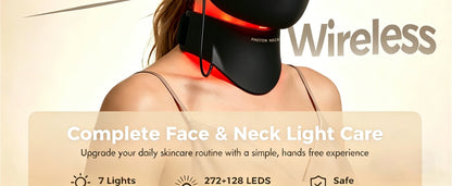 New Gen LED Face & Neck Mask Photon - Infrared Therapy Mask