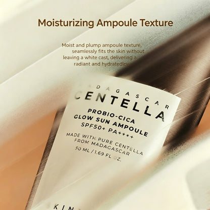 Centella Glow Ampolla Protector Solar SPF50 PA++++ — Protección UV Ligera