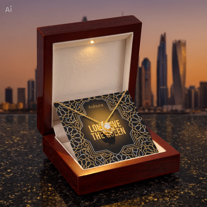 Long live the queen Necklace - Version Doha