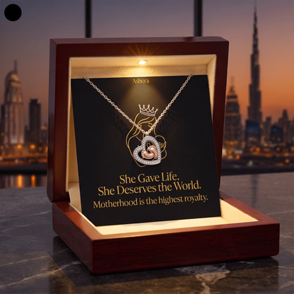 Long live the queen Necklace - Version Motherhood
