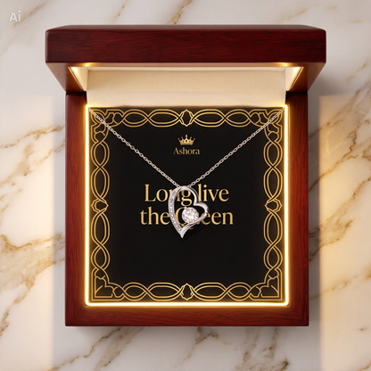 Long live the queen Necklace - Version My heart