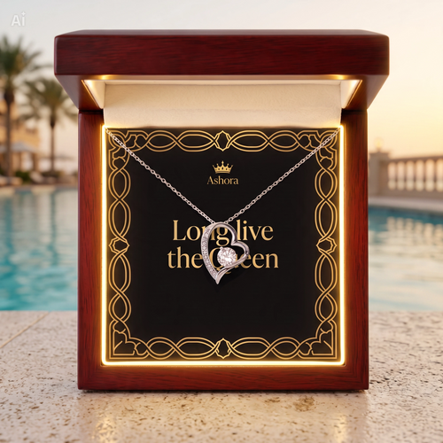 Long live the queen Necklace - Version My heart