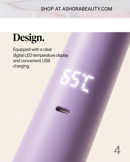 Heated Electric Eyelash Curler — Long-Lasting Salon Curl