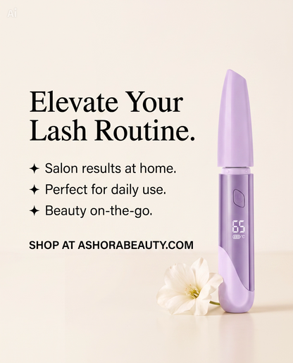 Heated Electric Eyelash Curler — Long-Lasting Salon Curl