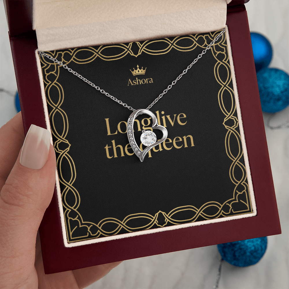 Long live the queen Necklace - Version My heart