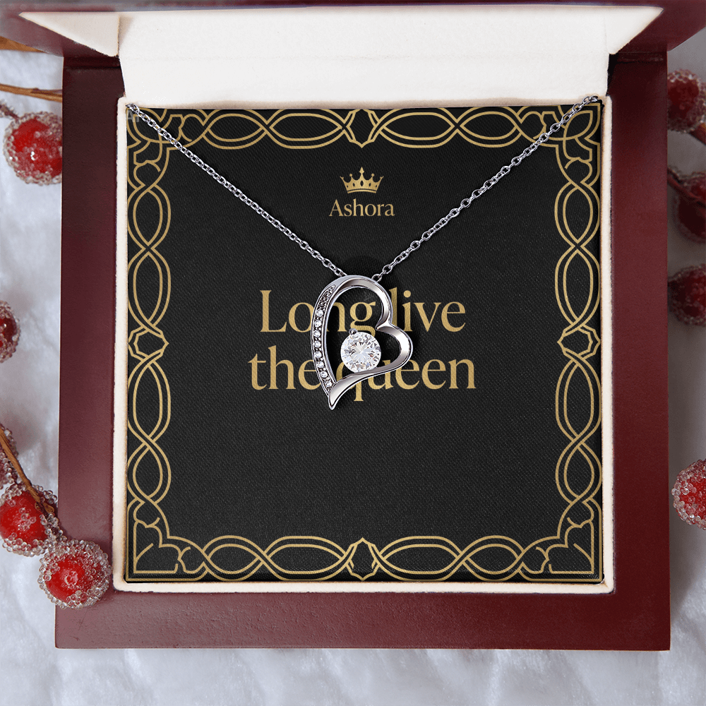 Long live the queen Necklace - Version My heart
