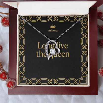 Long live the queen Necklace - Version My heart