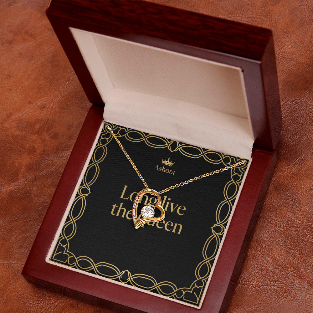 Long live the queen Necklace - Version My heart
