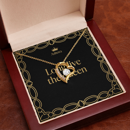 Long live the queen Necklace - Version My heart