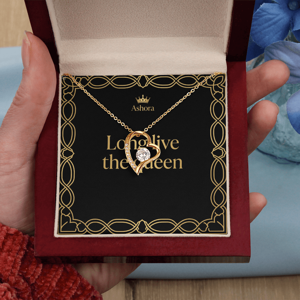Long live the queen Necklace - Version My heart