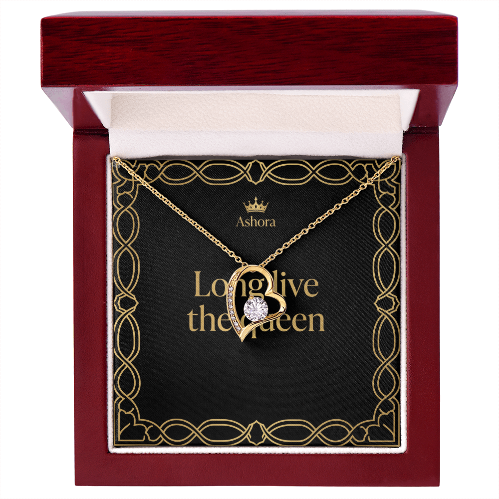Long live the queen Necklace - Version My heart
