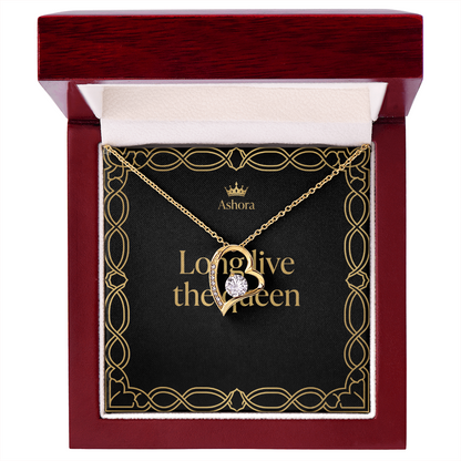 Long live the queen Necklace - Version My heart