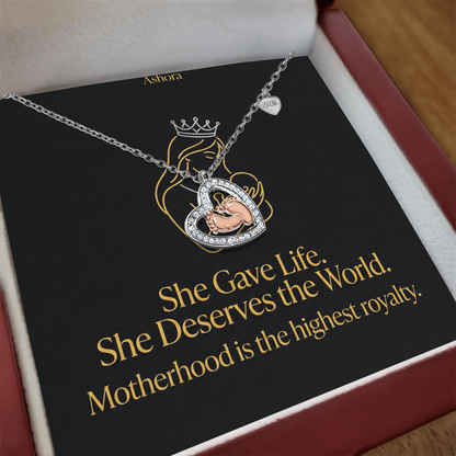 Long live the queen Necklace - Version Motherhood