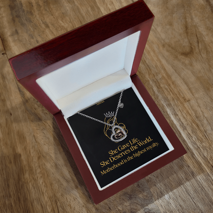 Long live the queen Necklace - Version Motherhood